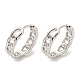 Chain-Shaped Brass Hoop Earrings(EJEW-L211-009D-P)-1