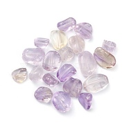 20Pcs Natural Ametrine Beads, Nuggets, Tumbled Stone, 5~11x5~8x3~6mm, Hole: 0.8mm(G-FS0001-60)