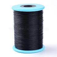 Fishing Thread Nylon Wire, Black, 0.3mm, about 1968.5 yards(1800m)/roll(NWIR-R038-0.3mm-01)