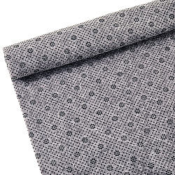 Plum Blossom Pattern Non-woven Polyester Anti-Skid Fabrics, for DIY for Rug and Car Seat Cushion, Pet Nest, Gray, 200x100cm(DIY-WH0304-945B)