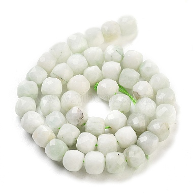 abalorios de jade blanco naturales strands(G-H028-A09-19)-3