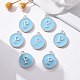 Platinum Plated Alloy Enamel Charms(X-ENAM-S118-04P-P)-5