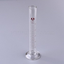 Glass Measuring Cups, Graduated Tube, Clear, 20.5x157mm, Capacity: 25ml(TOOL-WH0079-58C)