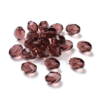 Imitation Austrian Crystal Beads, Grade AAA, Faceted, Bicone, Purple, 10x13mm, Hole: 0.9~1mm