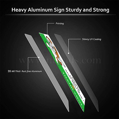 Aluminum Warning Sign(DIY-WH0220-012)-3