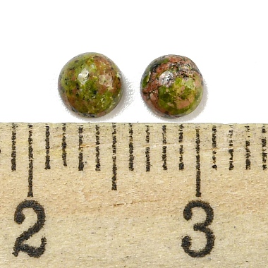 cabochons unakite naturales(G-H309-03-41)-3