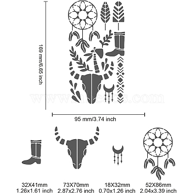 pochoirs de matrices de découpe en acier inoxydable(DIY-WH0242-242)-2