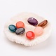 Mixed Acrylic Gemstone Beads Oval Beads(X-PGB277Y)-1