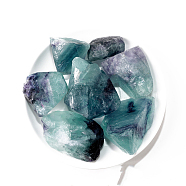 Raw Natural Fluorite Beads, for Aroma Diffuser, Wire Wrapping, Wicca & Reiki Crystal Healing, Display Decorations, 10~20mm, about 100g/bag(DJEW-PW0012-120A)