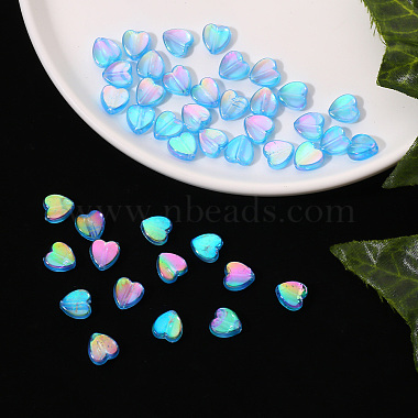 100Pcs Eco-Friendly Transparent Acrylic Beads(TACR-YW0001-07F)-7