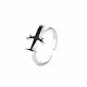 メンズアロイエナメルカフフィンガー指輪(RJEW-N029-037)-3