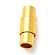 Brass Locking Tube Magnetic Clasps(MC078-M)-4