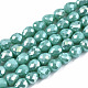 Opaque Glass Beads Strands(X-EGLA-T008-16F)-1