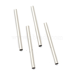 Tarnish Resistant 304 Stainless Steel Tube Beads, Stainless Steel Color, 25x2mm, Hole: 1.5mm(STAS-H158-A03-P)