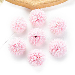 Chrysanthemum Flower Ornaments, Artificial Flower, for Wedding Home Decorations, Pearl Pink, 40x30mm(PW-WG9BFD8-03)