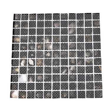 Natural Black Lip Mosaic Tiles Cabochons(SHEL-Q029-10)-3