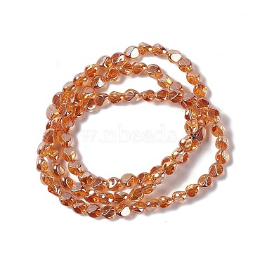 Electroplate Glass Beads Strands(EGLA-L038-PL03)-2