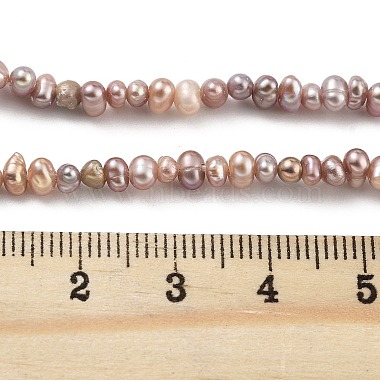 Natural Cultured Freshwater Pearl Beads Strands(PEAR-C003-06C)-5