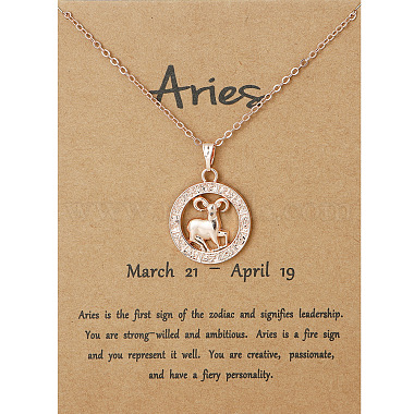Aries Alloy Necklaces
