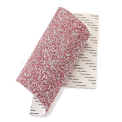 Hot Melting Glass Rhinestone Glue Sheets, Self-Adhesion, for Trimming Cloth Bags and Shoes, Pink, 40x24cm(X-DIY-TAC0184-40F)