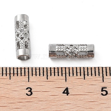 Non-Tarnish Hollow Out 304 Stainless Steel Beads(STAS-G326-01P)-3