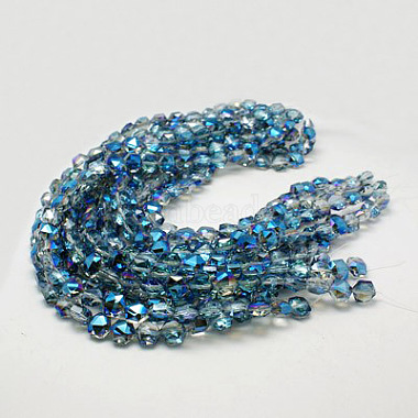 Perles en verre electroplate(EGLA-D022-11)-2