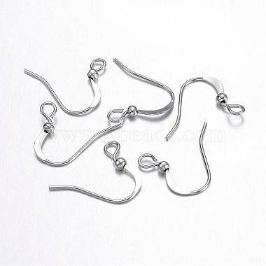 Platinum Brass Earring Hooks