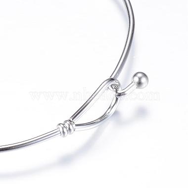 304 Stainless Steel Bangles(STAS-S053-26)-2