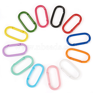 10Pcs Alloy Spring Gate Rings(FIND-TA0009-25F)-6