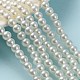 Baking Painted Pearlized Glass Pearl Round Bead Strands(X-HY-Q003-6mm-02)-1