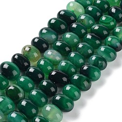 Natural Agate Beads Strands, Dyed & Heated, Egg, Sea Green, 15~17x11~12mm, Hole: 1.6mm, about 14~15pcs/strand, 6.69~6.89 inch(17~17.5cm)(G-G021-03A-02)