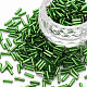 Plated Glass Bugle Beads(X-SEED-S046-01B-27)-1