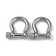 304 Stainless Steel D-Ring Anchor Shackle Clasps(X-STAS-M267-01)-1