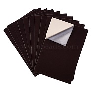 Jewelry Flocking Cloth, Self-adhesive Fabric, Black, 40x28.9~29cm(X-TOOL-WH0143-78Q)