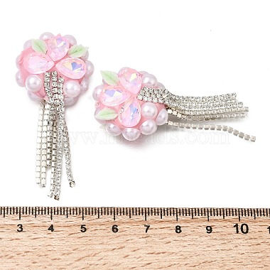 handgemachten Fimo-Perlen Strass(CLAY-Z006-02E)-3