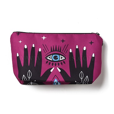 Evil Eye Theme Polyester Cosmetic Pouches(ABAG-D009-01I)-2