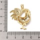 Rack Plating Brass Micro Pave Cubic Zirconia Pendants(ZIRC-F142-31G-01)-3