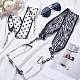 2Pcs 2 Colors Polyester & Acrylic Eyeglasses Chains(AJEW-SP0006-02B)-4