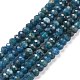 Faceted Rondelle Natural Apatite Bead Strands(G-F289-48B)-2