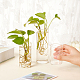 Benecreat 6pcs 3 ornements de vase en verre colonne de style(AJEW-BC0002-25)-3