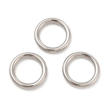 304 Stainless Steel Linking Rings, Round Ring, 20x3mm, Inner Diameter: 14mm