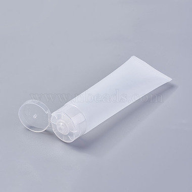 PE Plastic Refillable Flip Top Cap Bottles(X1-MRMJ-WH0037-02C)-2