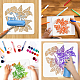 PET Hollow Out Drawing Painting Stencils(DIY-WH0405-0089)-4