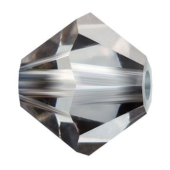 Preciosa&reg Crystal Beads, Czech Crystal, Bicone(451 69 302 Rondelle), 00030 226 Valentinite, 4mm, Hole: 0.8mm