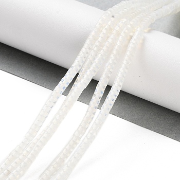 Opalite Beads Strands, Heishi Beads, Disc, 3x2mm, Hole: 0.5mm, about 181pcs/strand, 14.96''(38cm)