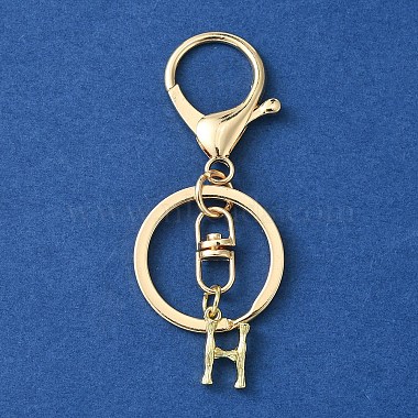 Letter H Alloy Keychain