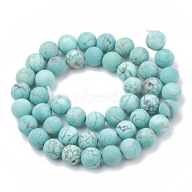 Natural Magnesite Beads Strands(G-T106-187-1)-3