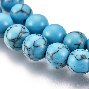 Synthetic Turquoise Beads Strands(Z0NDC014-1)-3