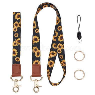 Adjustable Mobile Phone Lanyard(AJEW-WH0324-39A)-1