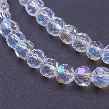 6mm Clear Round Glass Beads